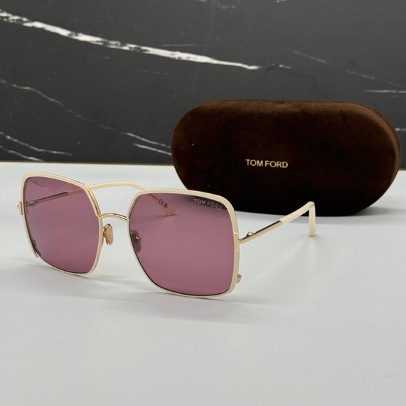 NEW TOM FORD TF1006 32Y WOMEN SUNGLASSES TOM FORD RAPHAELA FT1006/S - Picture 1 of 10